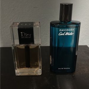 Dior Homme EDT and Davidoff Cool Water DUO